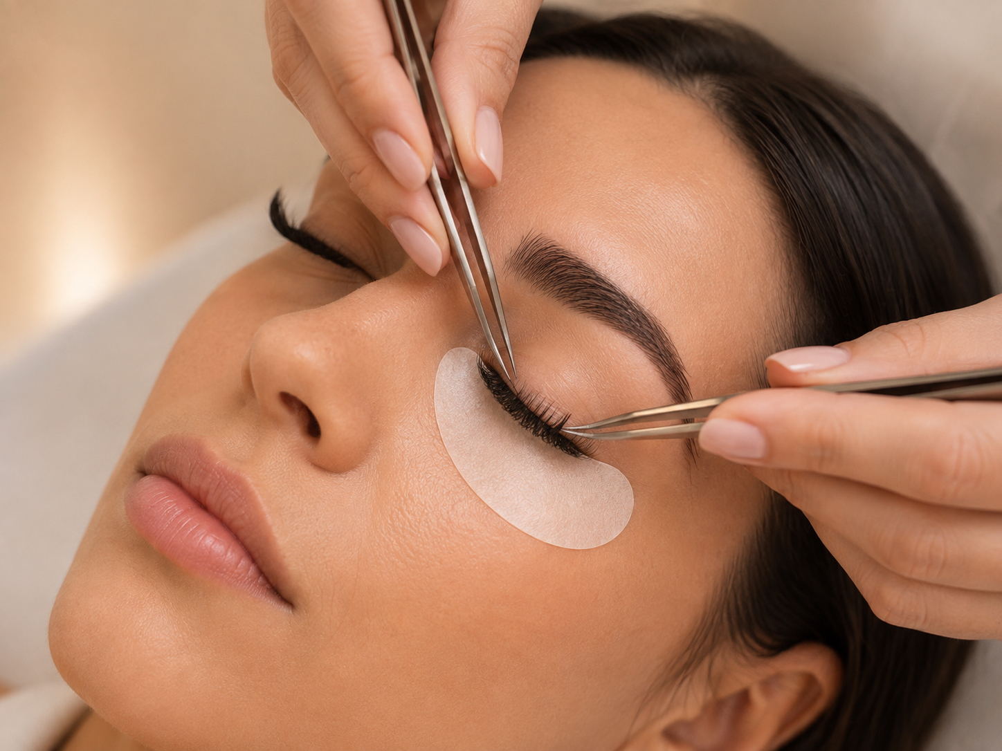 Real eyelash extension result near Wesley Chapel